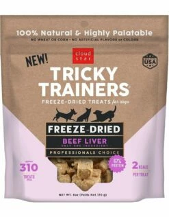 CLOUD STAR Tricky Trainers Freeze-dried Beef Liver