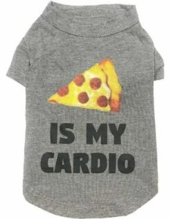FAB DOG Pizza Is My Cardio T-shirt
