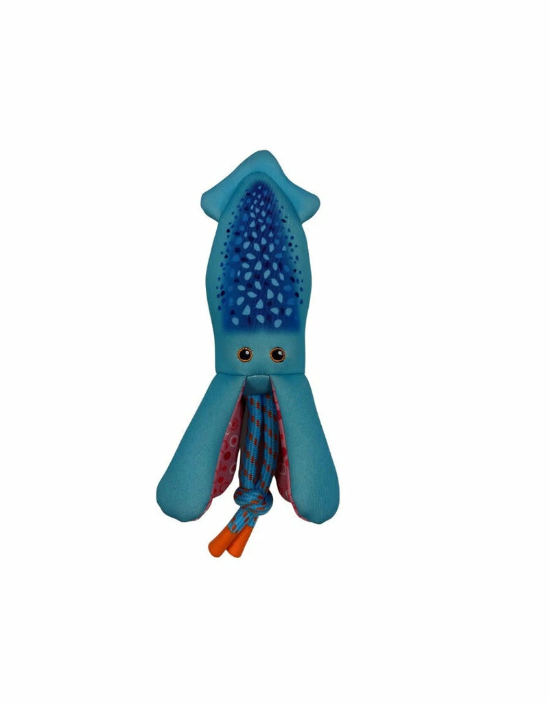 FABDOG Floaties Squid Toy