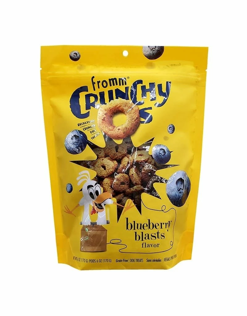 FROMM Crunchy O's Blueberry Blast Dog Treat 26oz