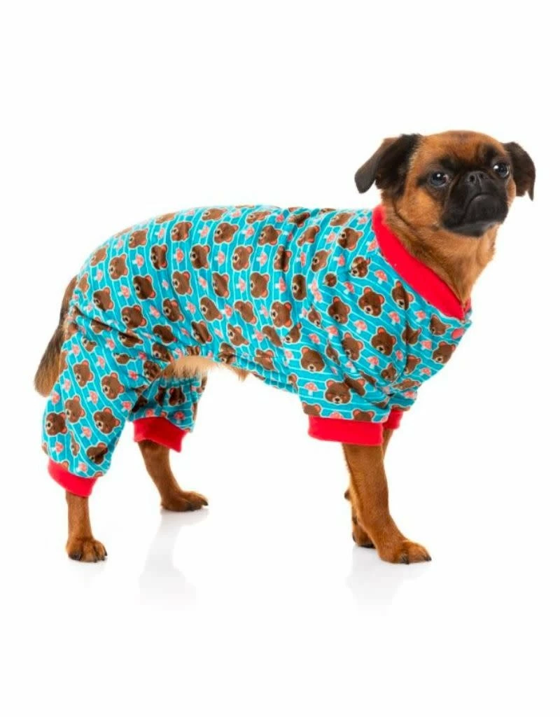 FUZZYARD Dog Onesie PJ's Fuzz Bear - Image 5