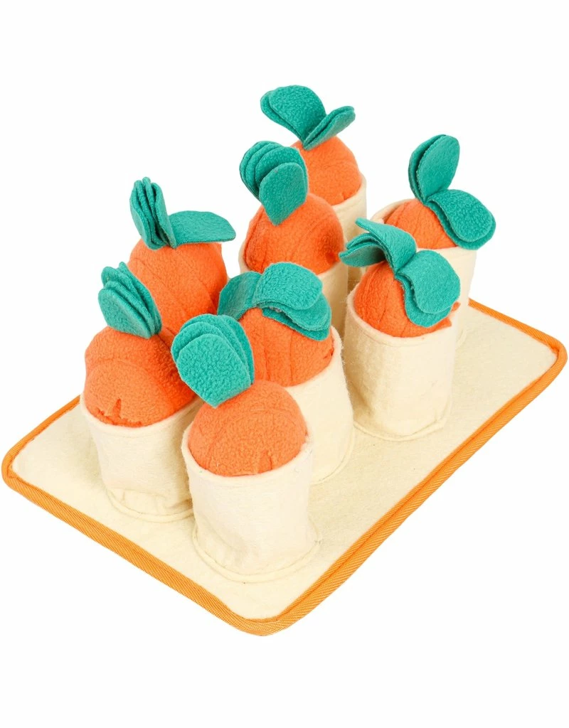 INJOYA Snuffle Mat Carrot Patch