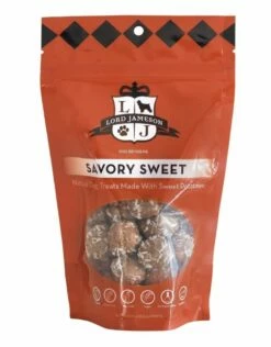 LORD JAMESON Savory Sweet Organic Dog Treats 6oz