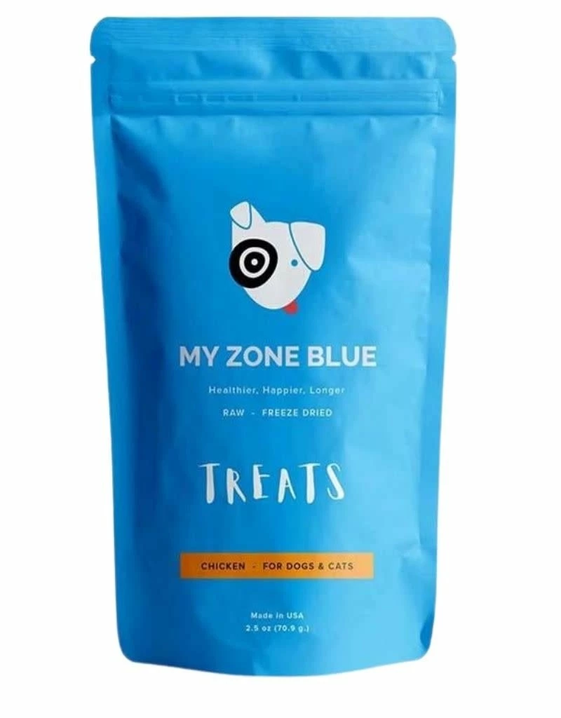 MY ZONE BLUE Free Range Chicken Treats 2.5oz