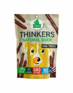 PLATO Thinkers Dog Treats In Duck