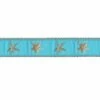 PRESTON Leash Aqua Starfish