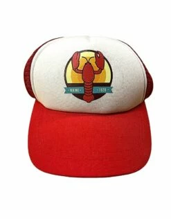 PUPLID Dog Trucker Hat Boston Lobster