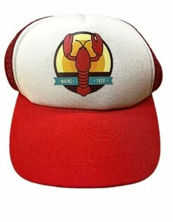 PUPLID Dog Trucker Hat Maine Lobster