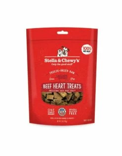 STELLA & CHEWY'S Freezedried Beef Heart Dog Treat 3 Oz.