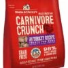 STELLA & CHEWY'S Turkey Recipe Carnivore Crunch Dog & Cat Treats 3.25 Oz.