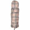 WORTHY DOG Tan Plaid London Raincoat