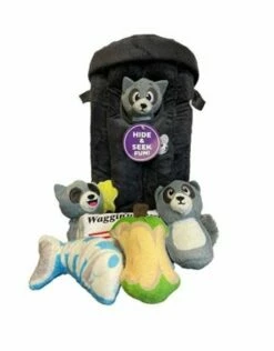 OUTWARD HOUND HIDE-A-Raccoon Plush Puzzle Toy