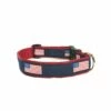 PRESTON Dog Collar American Flags On Camo