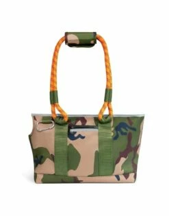 ROVERLUND Out And About Pet Tote Camo And Orange S