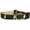 THE BELTED COW Original Maine Silhouette Dog Collar