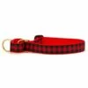 UP COUNTRY Buffalo Check Martingale Collar