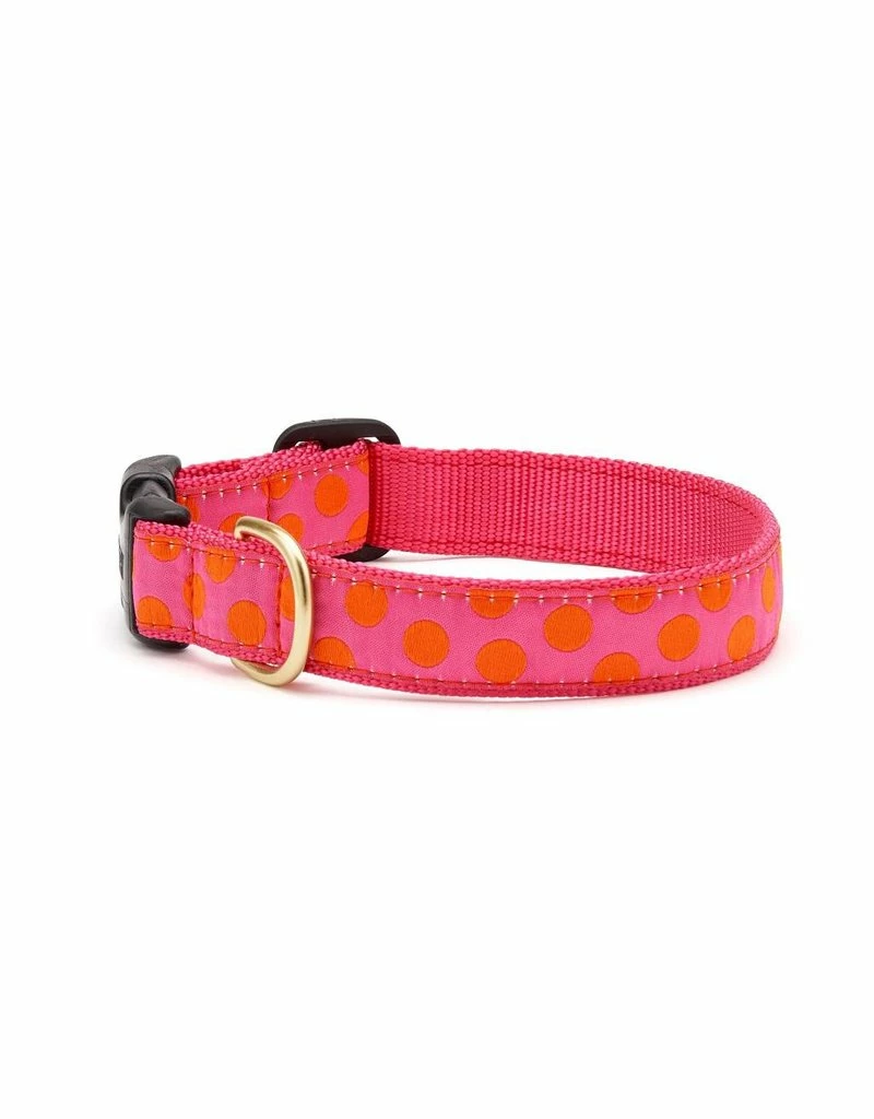 UP COUNTRY Pink Orange Dots Collar